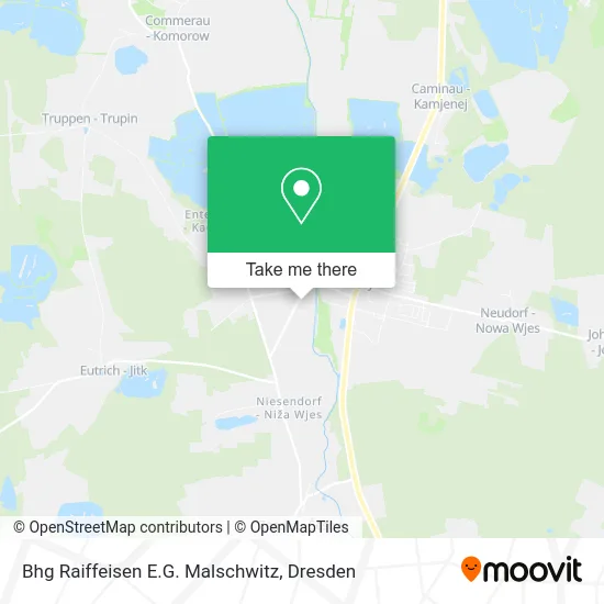 Карта Bhg Raiffeisen E.G. Malschwitz