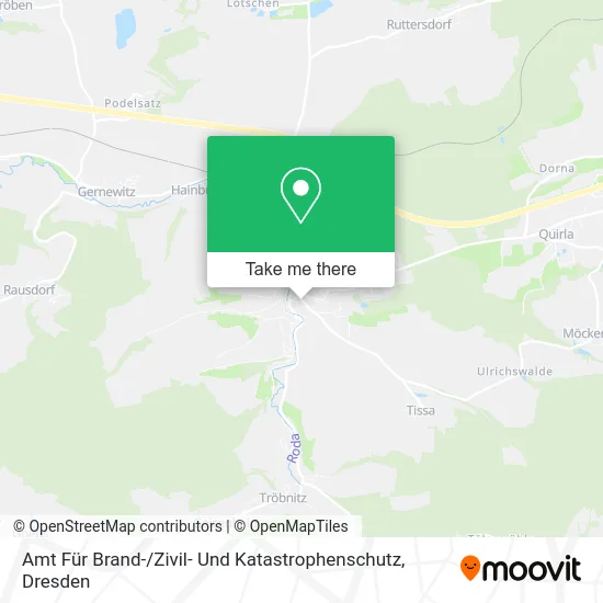 Карта Amt Für Brand- / Zivil- Und Katastrophenschutz