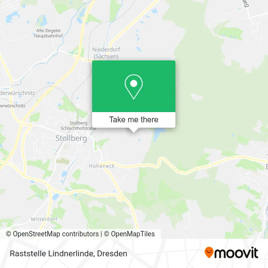 Raststelle Lindnerlinde map