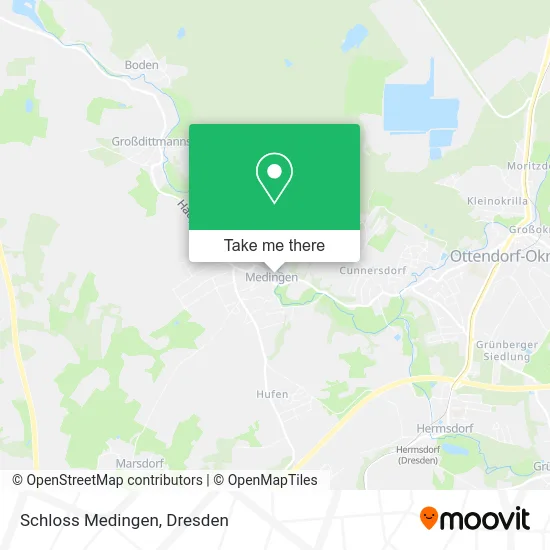 Карта Schloss Medingen