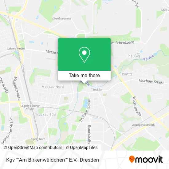 Карта Kgv ""Am Birkenwäldchen"" E.V.