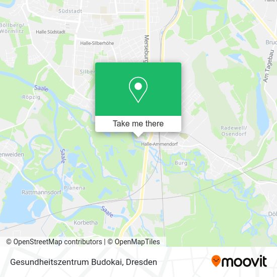 Карта Gesundheitszentrum Budokai