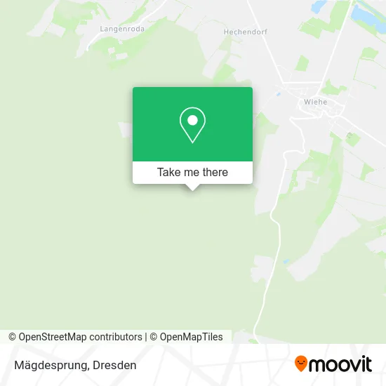 Карта Mägdesprung