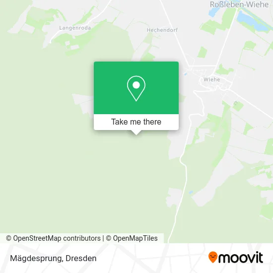 Карта Mägdesprung