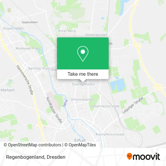 Карта Regenbogenland