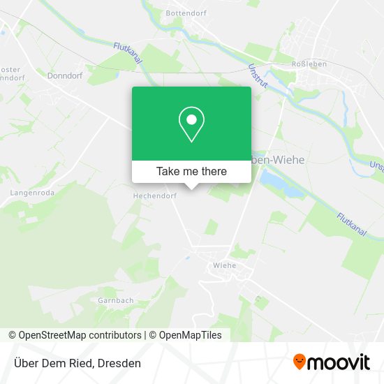 Карта Über Dem Ried