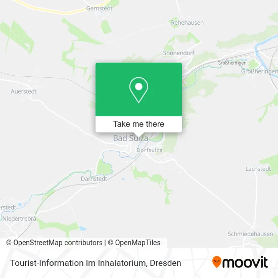 Карта Tourist-Information Im Inhalatorium