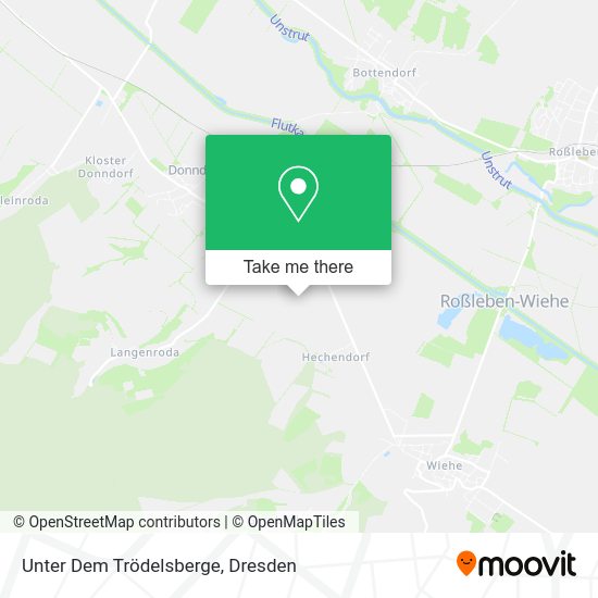 Карта Unter Dem Trödelsberge