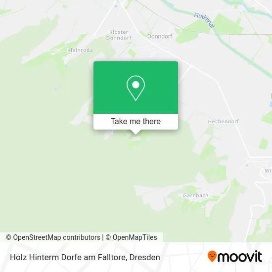 Карта Holz Hinterm Dorfe am Falltore