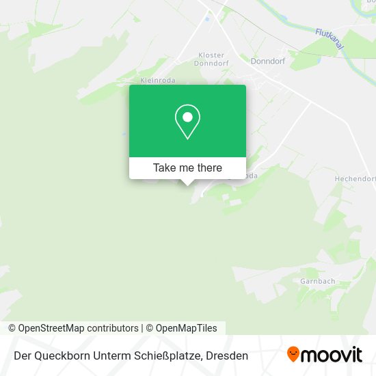 Карта Der Queckborn Unterm Schießplatze