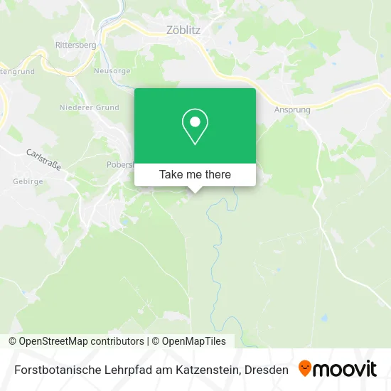 Карта Forstbotanische Lehrpfad am Katzenstein