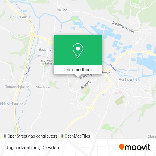 Карта Jugendzentrum
