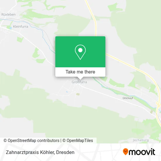 Карта Zahnarztpraxis Köhler