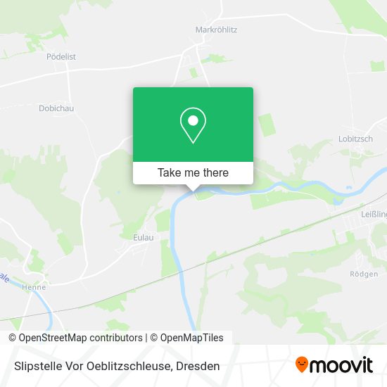 Карта Slipstelle Vor Oeblitzschleuse