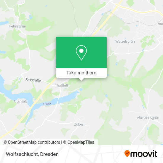 Карта Wolfsschlucht