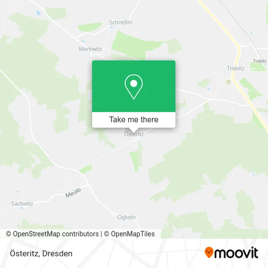 Карта Österitz