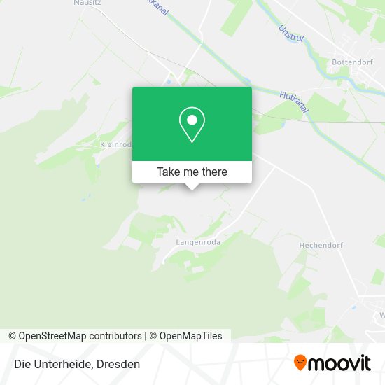 Карта Die Unterheide