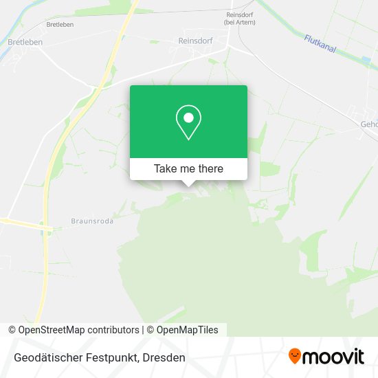 Карта Geodätischer Festpunkt