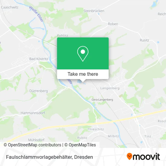 Карта Faulschlammvorlagebehälter