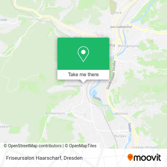 Карта Friseursalon Haarscharf