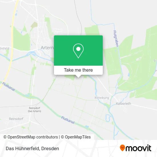 Карта Das Hühnerfeld