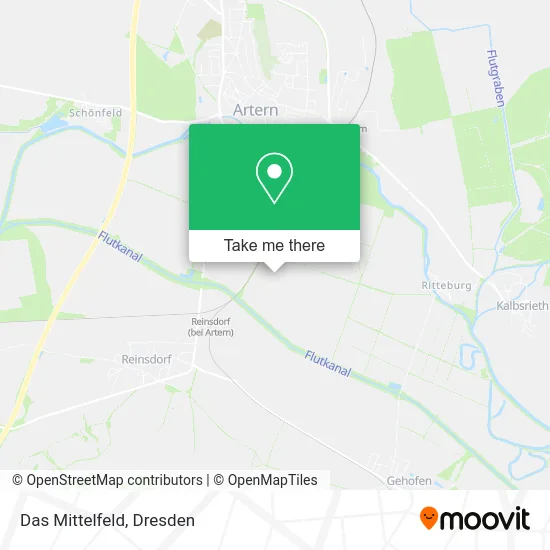 Карта Das Mittelfeld