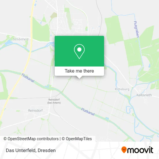 Карта Das Unterfeld