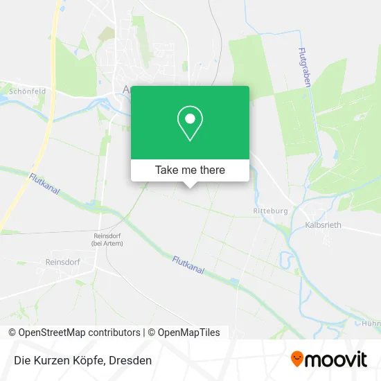 Карта Die Kurzen Köpfe