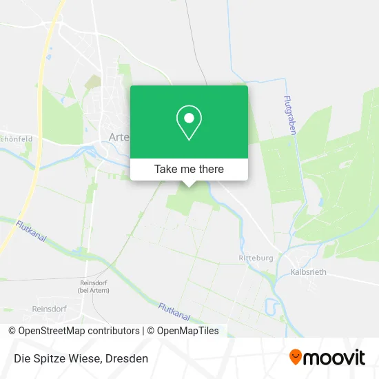 Карта Die Spitze Wiese