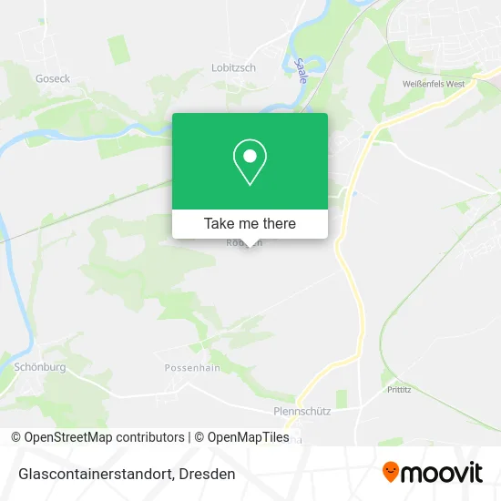 Карта Glascontainerstandort