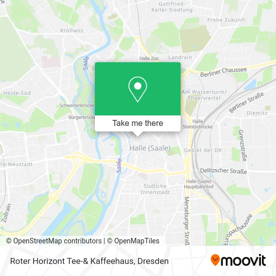 Roter Horizont Tee-& Kaffeehaus map