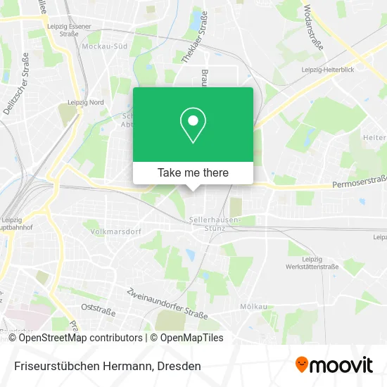 Карта Friseurstübchen Hermann