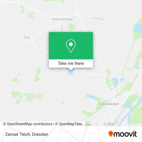 Карта Zenser Teich