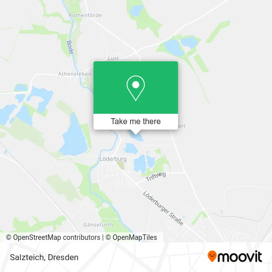 Карта Salzteich