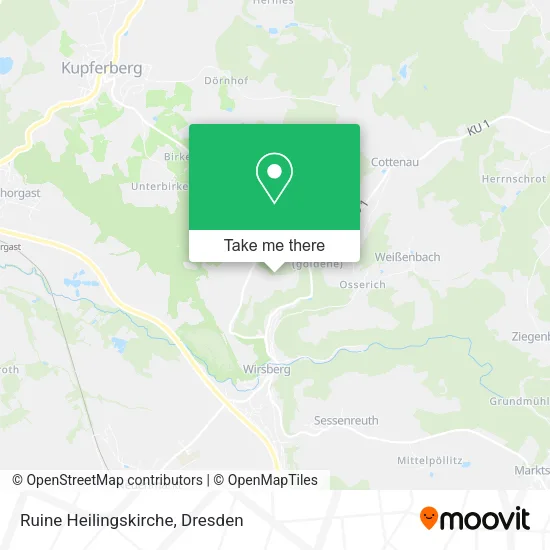 Карта Ruine Heilingskirche