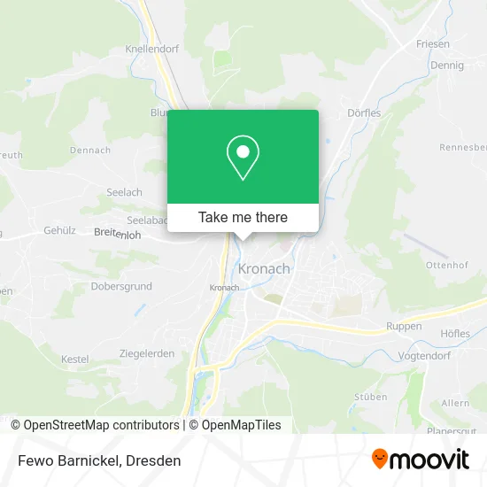 Карта Fewo Barnickel