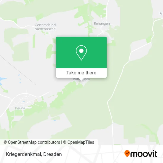 Карта Kriegerdenkmal