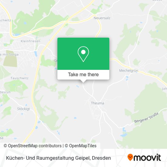 Карта Küchen- Und Raumgestaltung Geipel