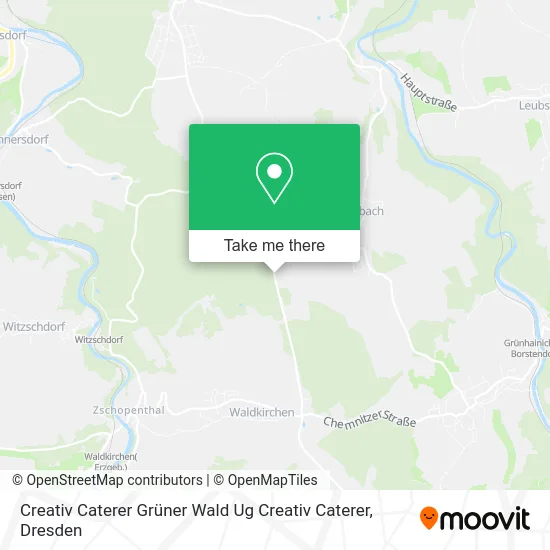 Карта Creativ Caterer Grüner Wald Ug Creativ Caterer