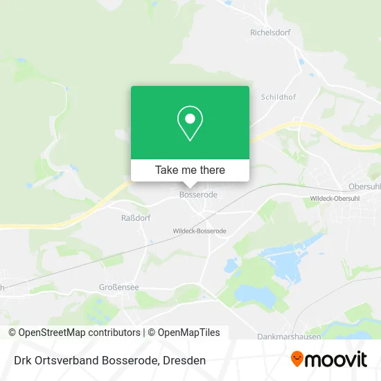 Карта Drk Ortsverband Bosserode