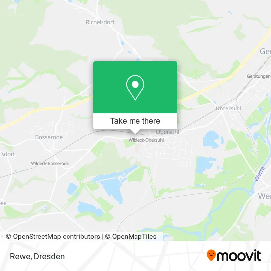 Rewe map