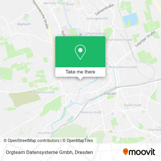 Карта Orgteam Datensysteme Gmbh