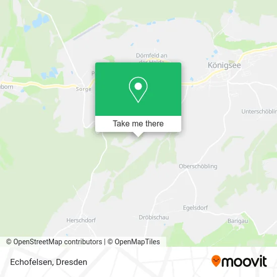 Карта Echofelsen