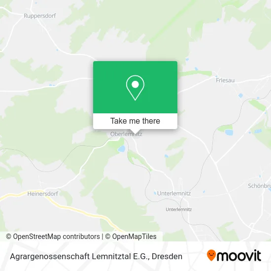 Карта Agrargenossenschaft Lemnitztal E.G.