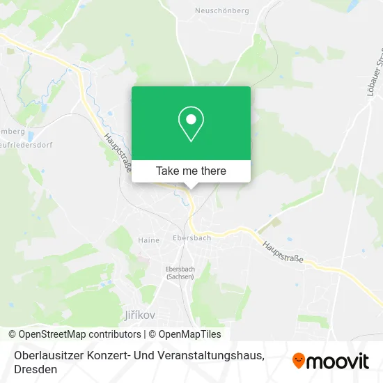 Карта Oberlausitzer Konzert- Und Veranstaltungshaus