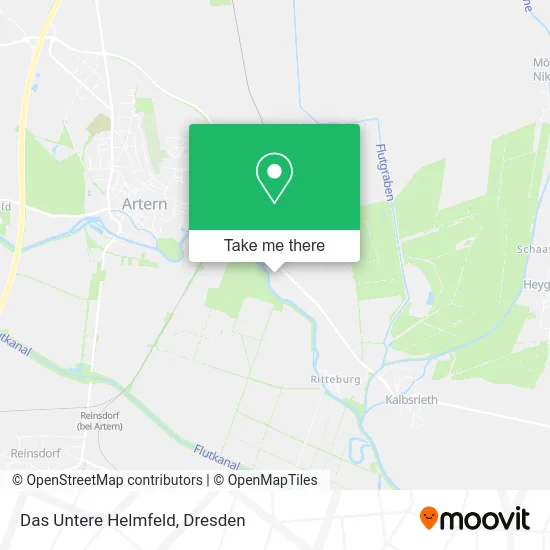 Карта Das Untere Helmfeld