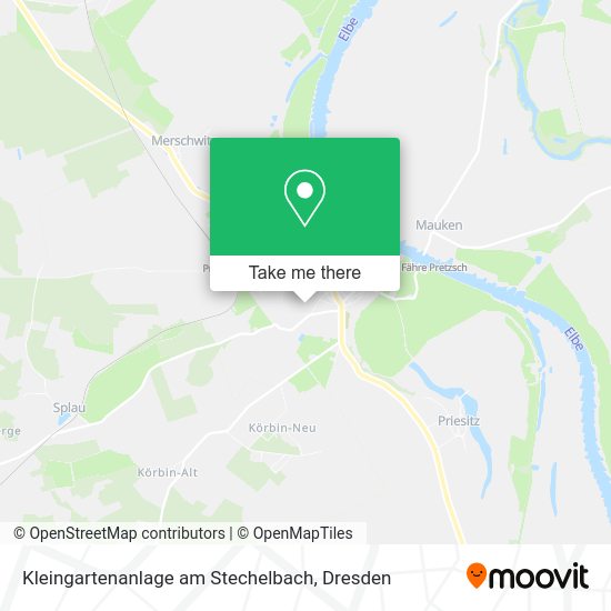 Карта Kleingartenanlage am Stechelbach