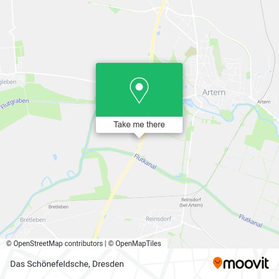 Карта Das Schönefeldsche