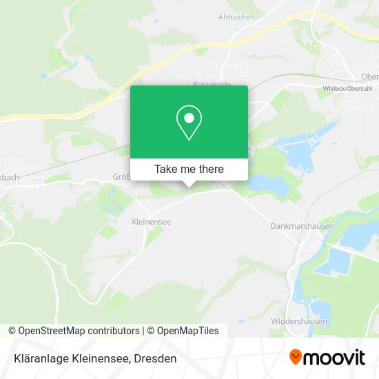 Карта Kläranlage Kleinensee