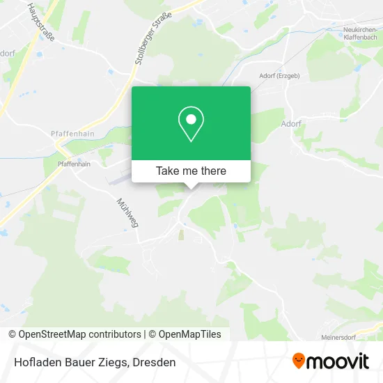 Карта Hofladen Bauer Ziegs